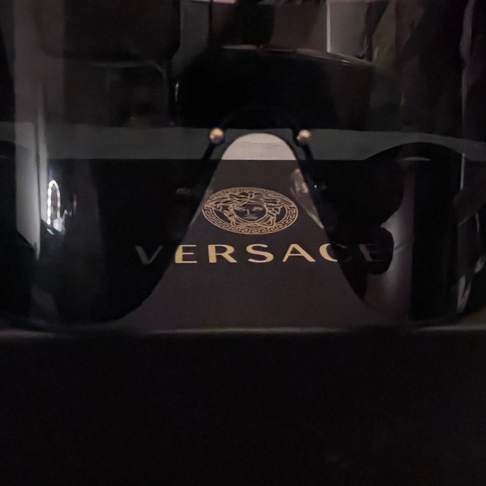 Versace Black Sunglasses Case